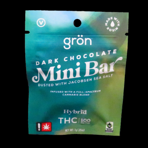 Grön - 100mg Mini Bar - Dark Chocolate